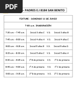 Fixture S B 2023