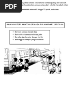 Amalan Keselamatan Semasa Pulang Dari Sekolah