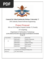 Group 09 - Long Distance Bus Tracking and Booking System Project Proposal