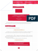 Expresiones Algebraicas - Polinomio