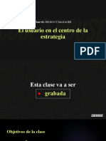 Clase 3 - El Usuario en El Centro de La Estrategia