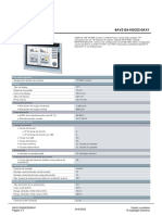 6AV21240QC020AX1 Datasheet Es