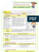 Ses-Mart-Ps - Conocemos Las Regiones Del Perú