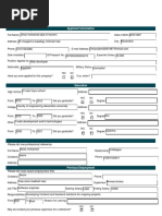 Employment Application MCS