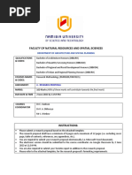 Faculty of Natural Resources and Spatial Sciences: Qualifications & Codes