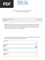 CPHQ ResponseSummary