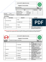 JSA PLANT 07. Penggantian Oli