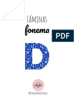 Láminas Fonema D