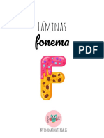 Láminas Fonema F