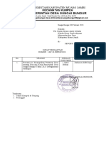 Surat Pengantar RKP Desa 2023