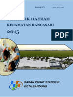 Statistik Daerah Kecamatan Rancasari 2015