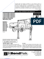 Bendpack xpr10c IOPM