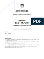 BIO560 Lab Report 1 (Introduction & Methodology)