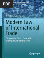 Modern Law of International Trade Comparative Export Trade and International Harmonization (Ajendra Srivastava) (Z-Library)