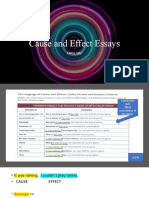 Chapter 7 - Writing Cause and Effect Essays - Section 2