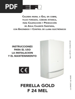 FERELLA GOLD F24MEL Manual Instalación ES (2003-04 35440231)