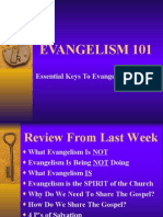 Evangelism 101: Essential Keys To Evangelism