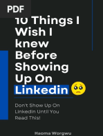 Don't Show Up On Linkedin Until You Read This