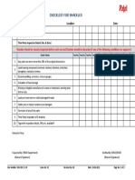 IMS HSE CL 39 Checklist For Shackles