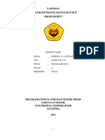 Laporan Proses Manufaktur Ii Jeremia