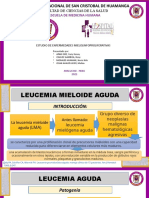 Estudio de Enfermedades Linfomieloproliferativas