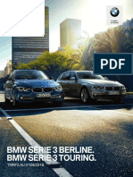 Tarifs BMW Serie 3 Berline Touring 3