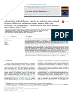 A Longitudinal Study of Electronic Cigarette Use and Onset of Conventional Cigarette Smoking and Marijuana Use Among Mexican Adolescents