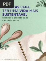 O Planeta Mais Verde - Receitas para Ter Uma Vida Mais Sustentável