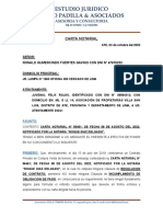 Contestacion de Carta Notarial