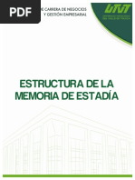 Estructura de Memoria