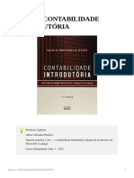 RESUMO - Contabilidade Introdutória