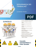 Estatisticas e CNAE's Que Mais Sofrem Acidentes Tipicos No Trabalho