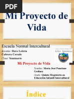 Proyecto de Vida Maria