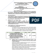 05 TDR - Acondicionamiento de Acceso A Botadero