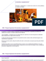 DSS - Inspeção de Ferramentas e Equipamentos