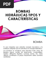 Bombas Hidráulicas Tipos y Características