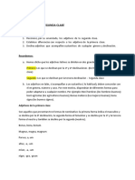 Guía N.º 9 - Adjetivos de La Segunda Clase