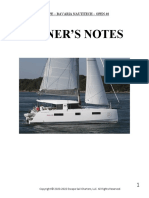 Notes Proprio Catamaran Nautitech 40 Open