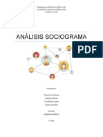 Analisis Sociograma 6° Básico