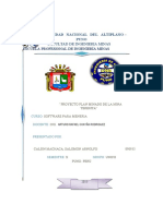 Proyecto Plan Minado de La Mina Teresita