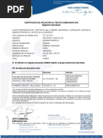 Certificado Afiliacion