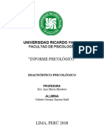 Informe Psicologico