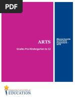 Massachusetts Arts Curriculum Framework (2019)