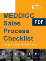 iSEEit 2021 MEDDICC Checklist