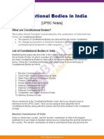 Constitutional Bodies in India Upsc Notes 921684870743934