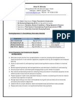 CV - Mechanical Project - Hiren Chitroda