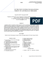 Development of The Test System For Measuring The Impact Energy of A Hydraulic Breaker