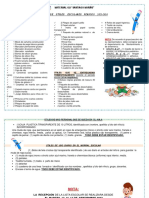 Lista Escolar Maternal Año 2023-2024