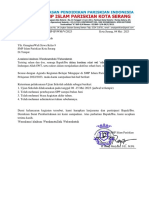 Surat Pemberitahuan Ujian Sekolah