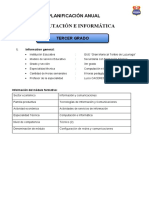 Planificacion Anual de Comp - 3° - Lucio Caceres Huancco